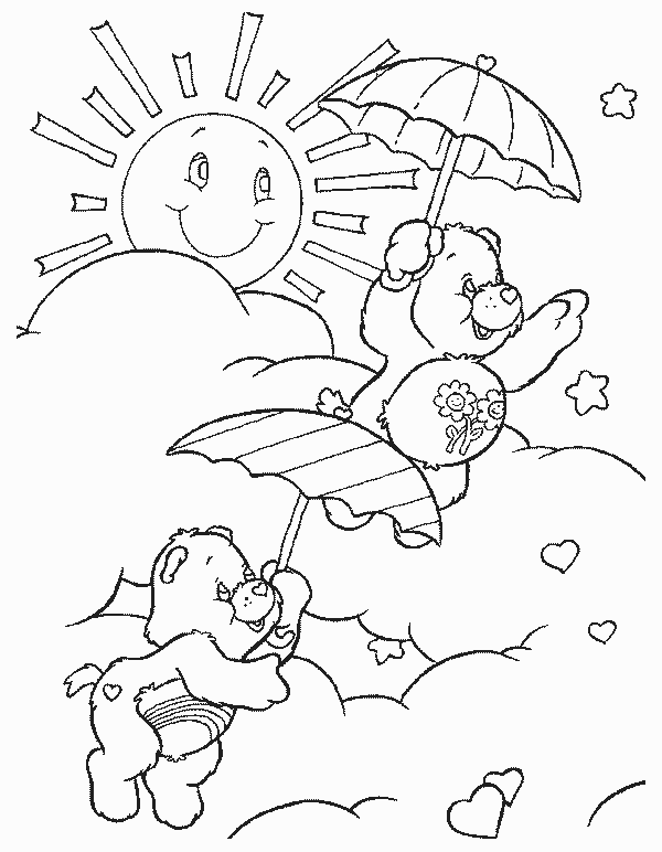 Care Bear Coloring Pages 8